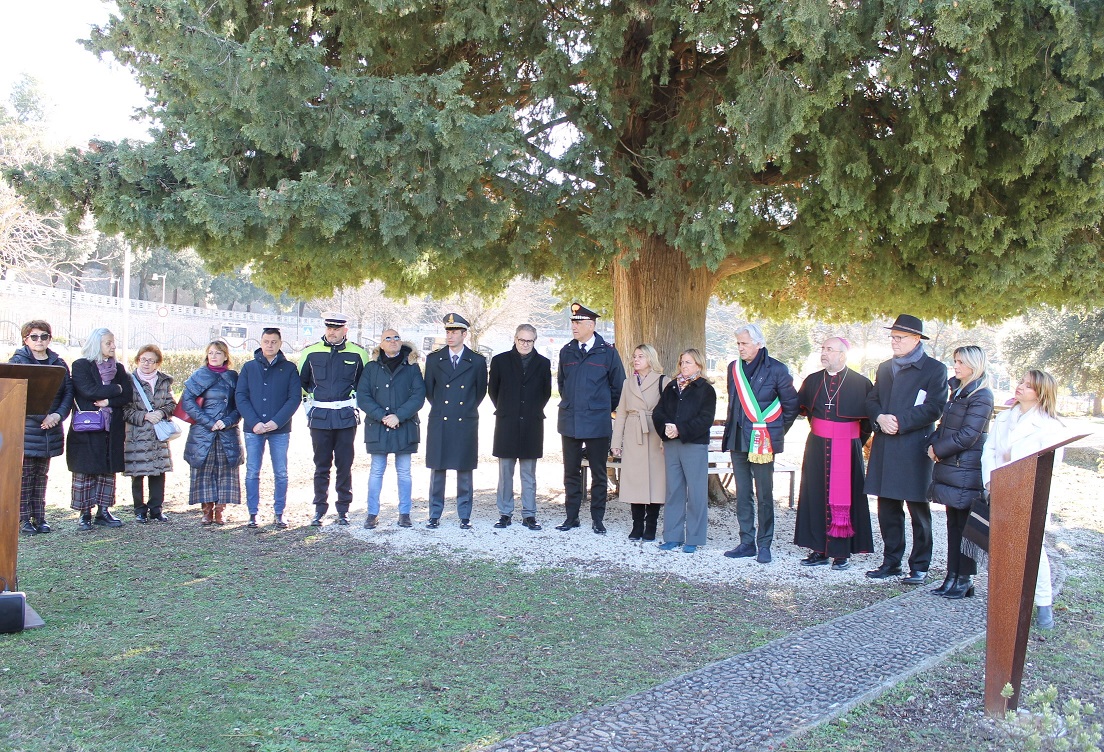 Macerata, ai Giardini Diaz il ricordo di Pamela Mastropietro