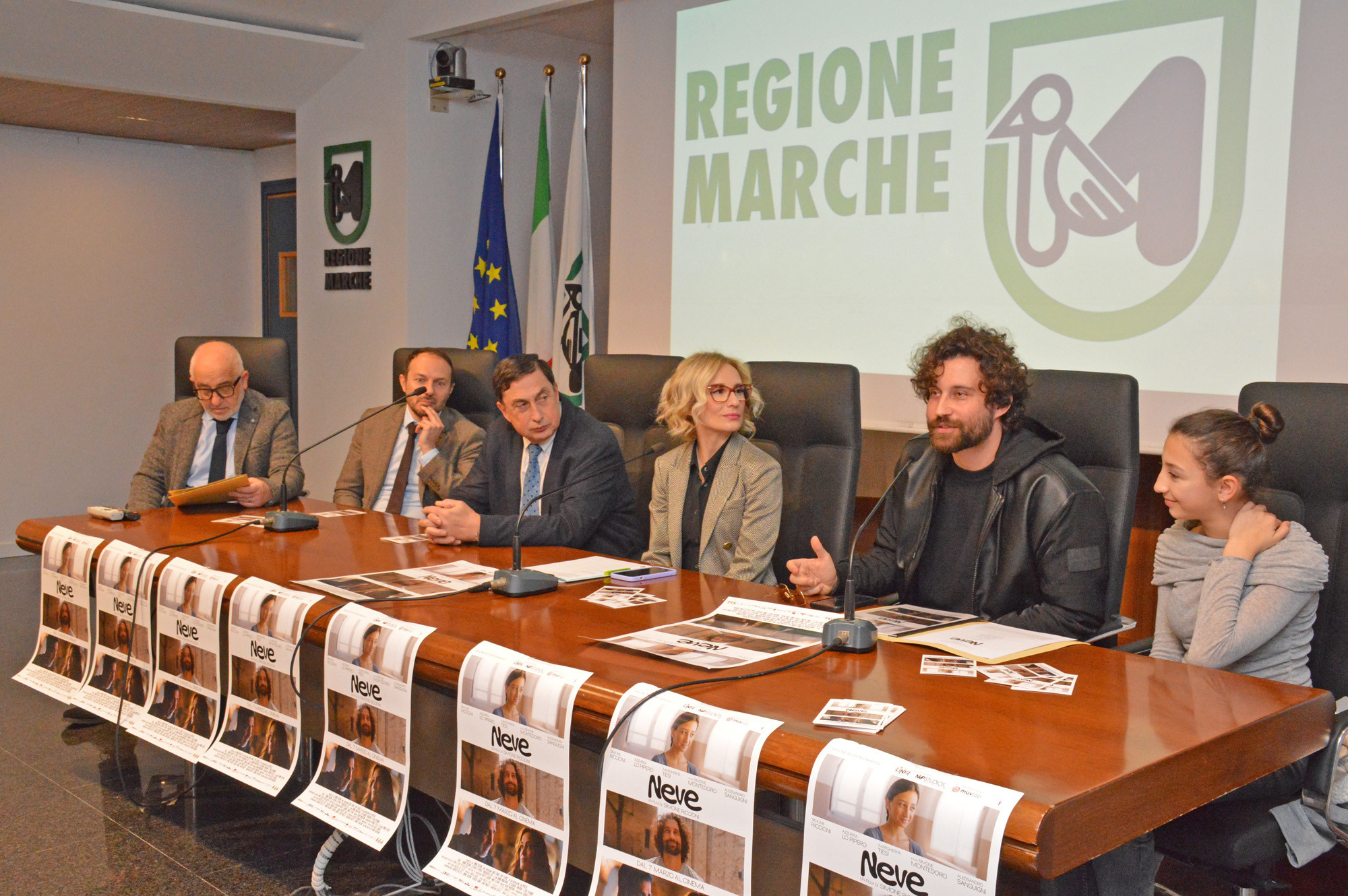 ‘Neve’, il nuovo film di Simone Riccioni presentato in Regione