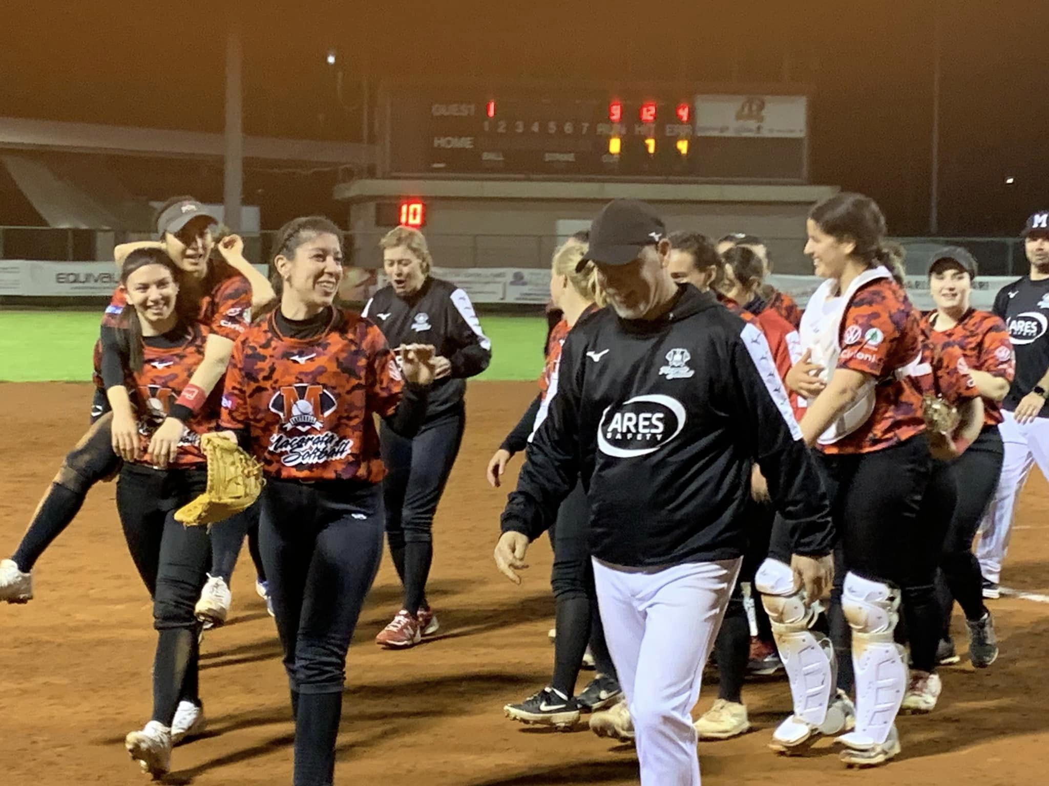 ARES Safety Macerata Softball, a Parma il primo doppio successo