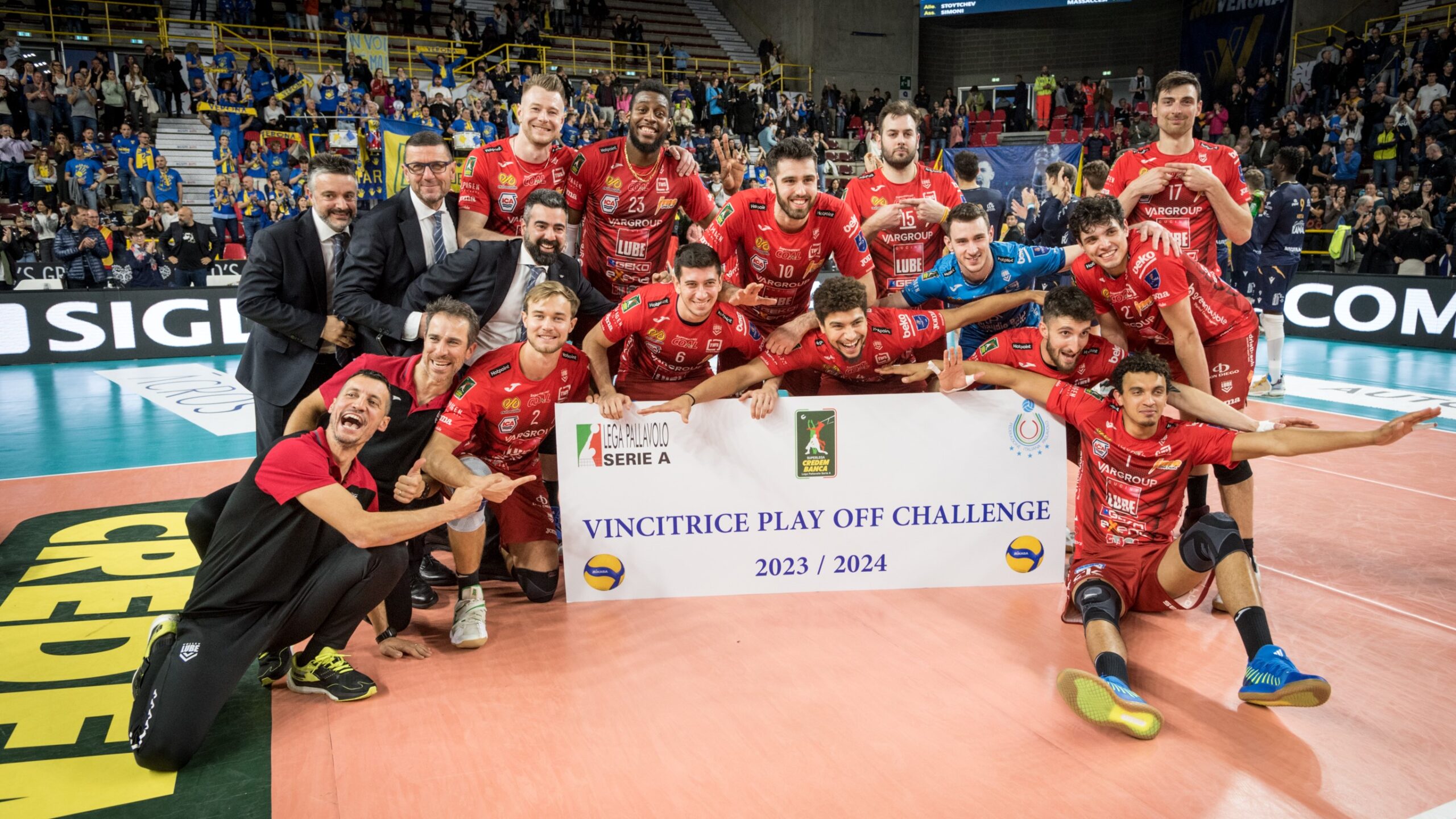 Lube Civitanova vince a Verona e si qualifica per la Challenge Cup