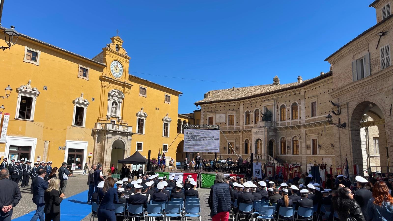 Polizia Locale, celebrata a Fermo la Giornata regionale