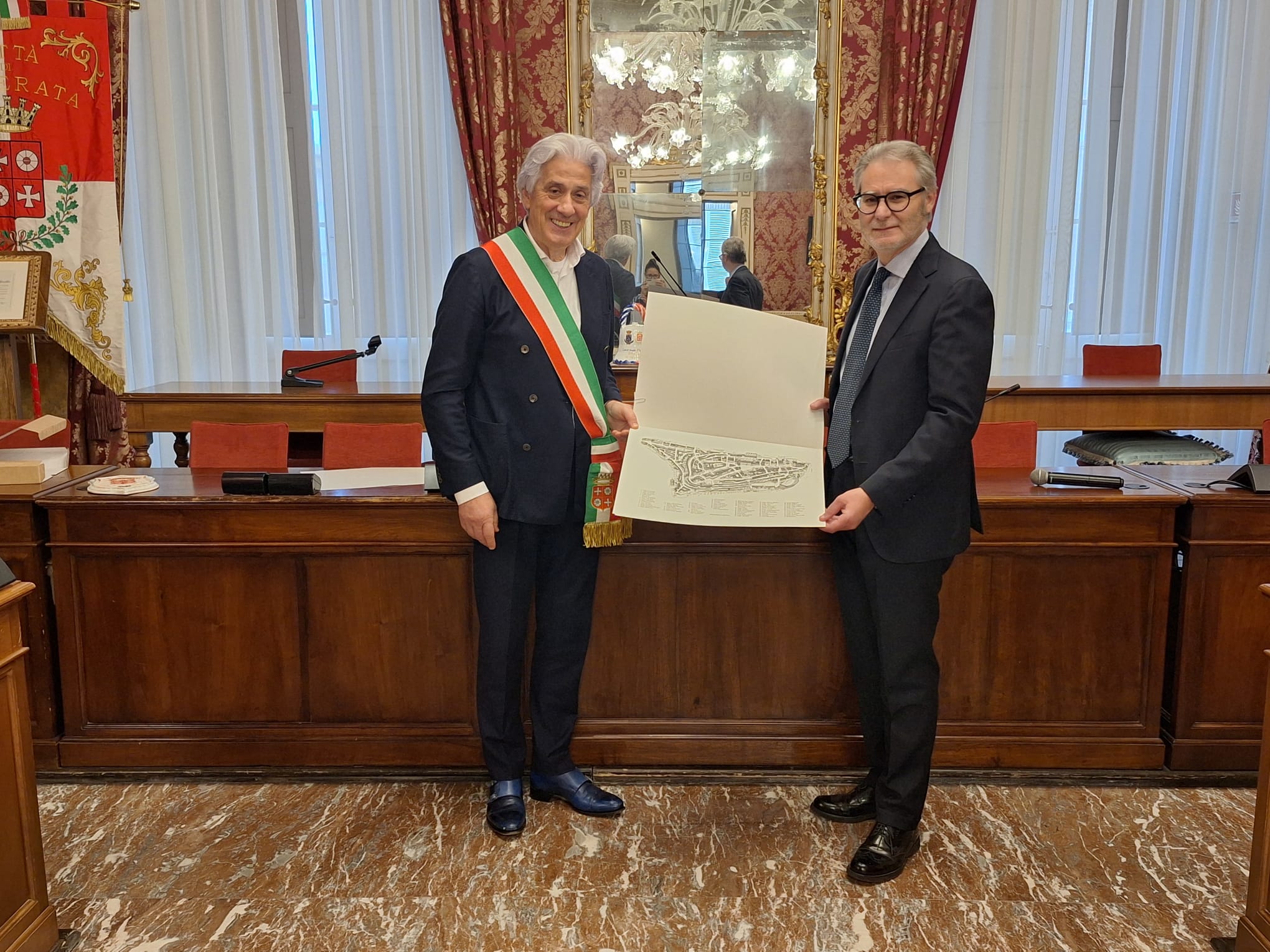 Macerata, l’Amministrazione saluta e ringrazia il questore Silipo