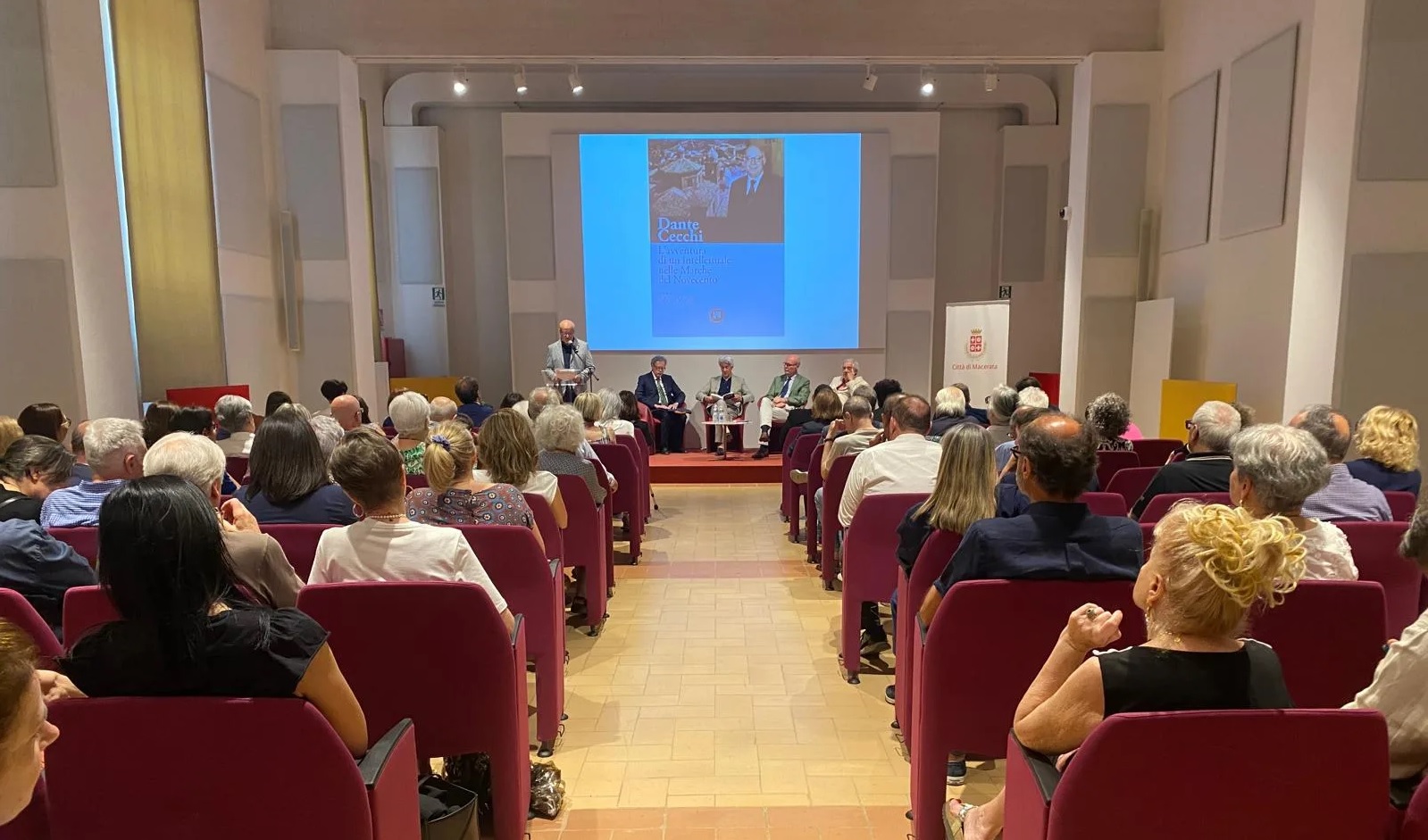 Dante Cecchi, Macerata gli dedica l’auditorium della Mozzi-Borgetti