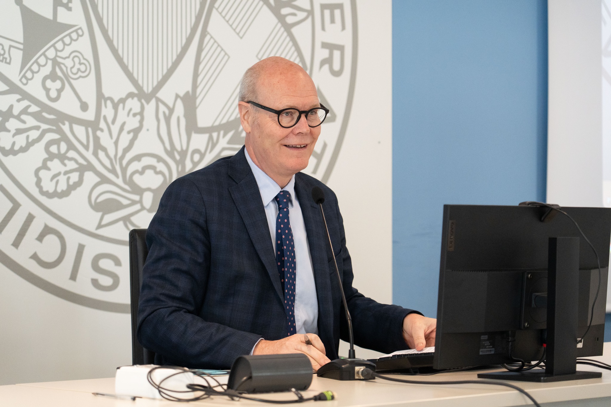 Università di Macerata, il rettore McCourt premiato dai Lions Clubs