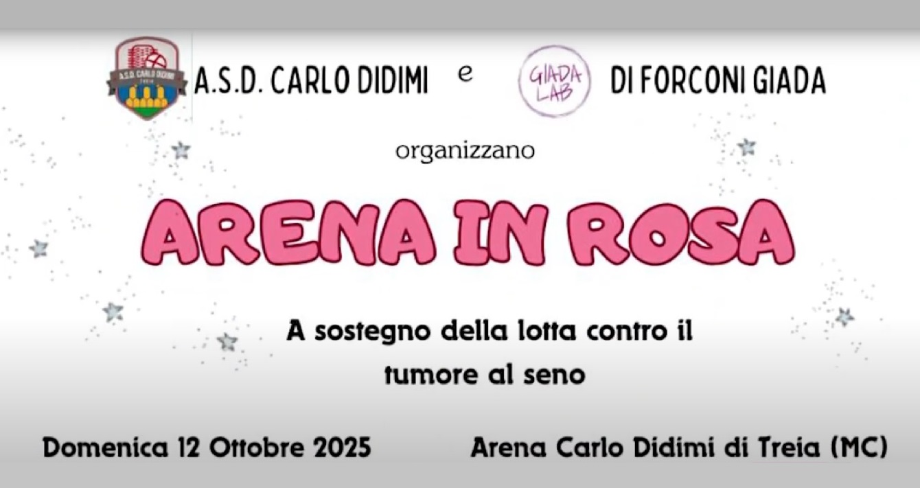 Treia. Sport, prevenzione e solidarietà con “Arena in Rosa”