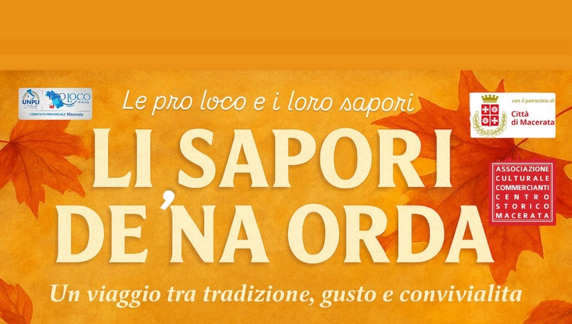 Macerata, domenica in centro storico con “Li Sapori de ‘Na Orda”
