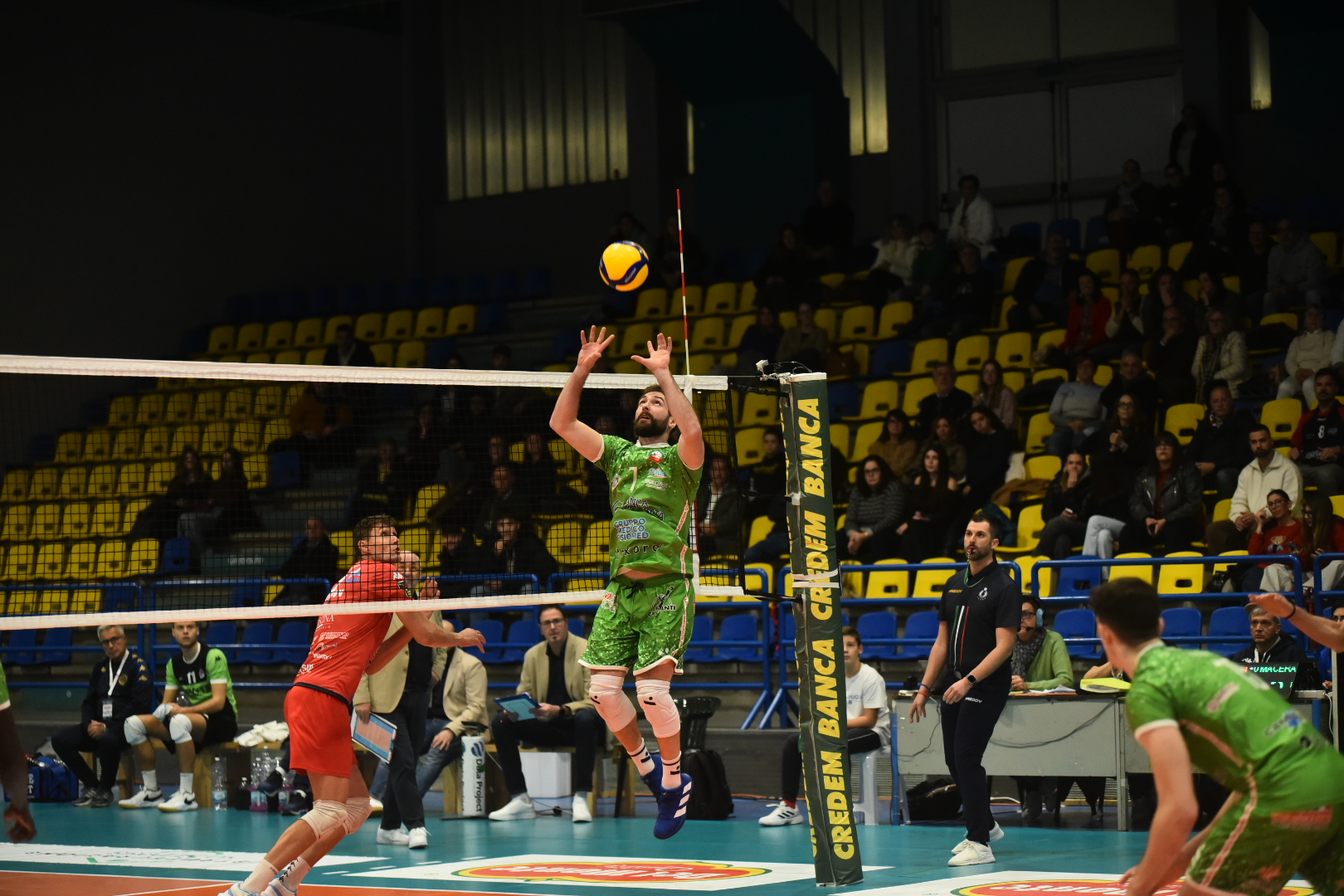 Banca Macerata Fisiomed sconfitta in quattro set a Taranto